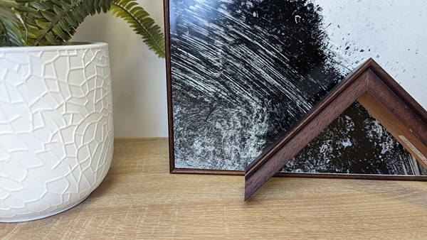 Inset picture frame