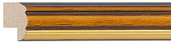 SAMPLE - 724490246 - 20mm Walnut & Gold Stain